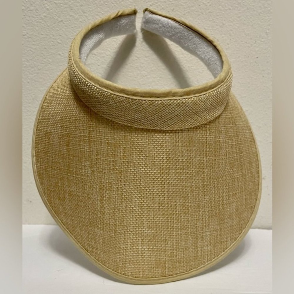 Straw Sun Visor Hat Women